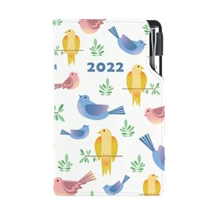Diary DESIGN weekly pocket 2022 CZ - Birds