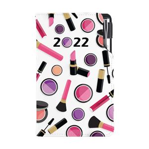 Diary DESIGN weekly pocket 2022 CZ - Make up