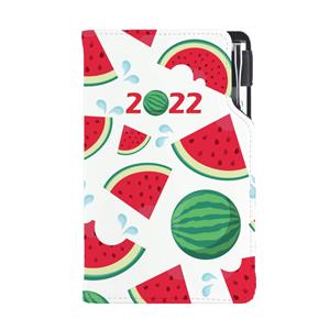 Diary DESIGN weekly pocket 2022 CZ - Melon