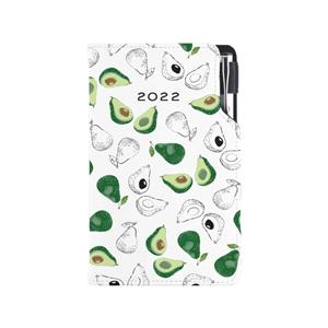 Diary DESIGN weekly pocket 2022 SK - Avocado