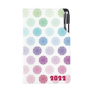 Diary DESIGN weekly pocket 2022 SK - Mandala color