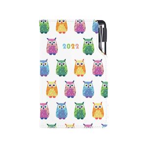 Diary DESIGN weekly pocket 2022 SK - Owl