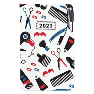 Diary DESIGN weekly pocket 2023 CZ - Barber