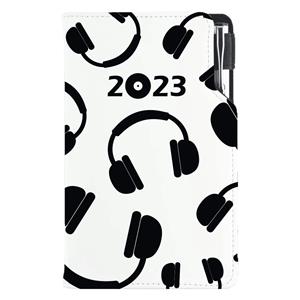 Diary DESIGN weekly pocket 2023 CZ - Music