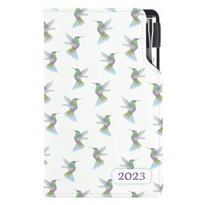 Diary DESIGN weekly pocket 2023 PL - Hummingbird