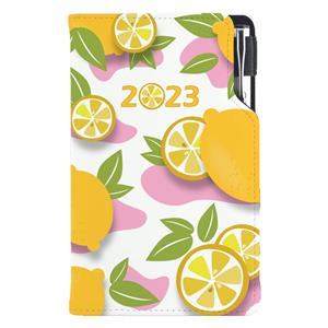 Diary DESIGN weekly pocket 2023 PL - Lemon