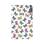 Diary DESIGN weekly pocket 2024 CZ - Color Butterfly