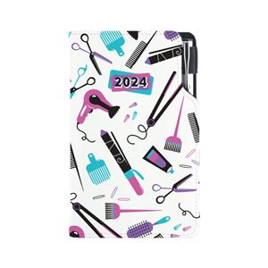 Diary DESIGN weekly pocket 2024 CZ - Hairdresser