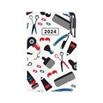 Diary DESIGN weekly pocket 2024 SK - Barber