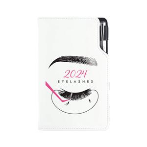 Diary DESIGN weekly pocket 2024 SK - Eyelashes