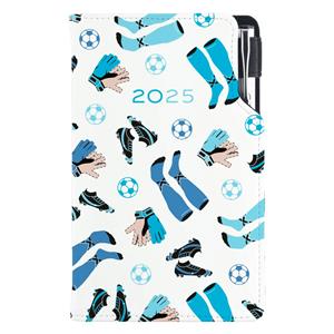 Diary DESIGN weekly pocket 2025 CZ - Football