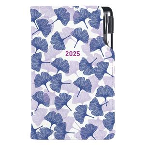 Diary DESIGN weekly pocket 2025 CZ - Ginkgo