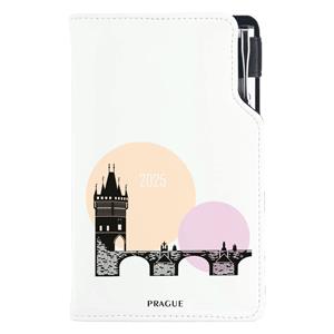 Diary DESIGN weekly pocket 2025 CZ - Prague