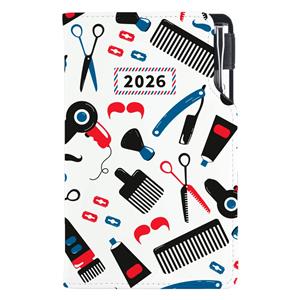 Diary DESIGN weekly pocket 2026 CZ - Barber
