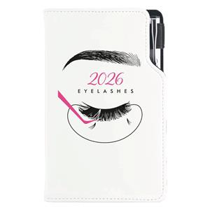 Diary DESIGN weekly pocket 2026 CZ - Eyelashes