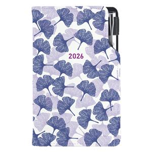Diary DESIGN weekly pocket 2026 CZ - Ginkgo