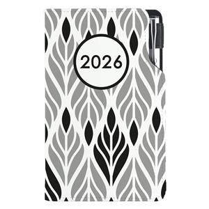 Diary DESIGN weekly pocket 2026 CZ - Grain