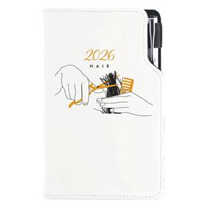 Diary DESIGN weekly pocket 2026 CZ - Hair