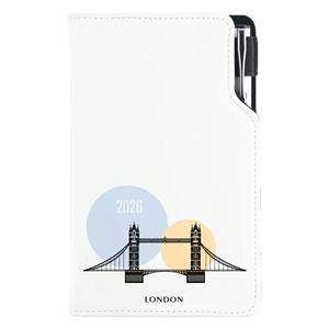 Diary DESIGN weekly pocket 2026 CZ - London