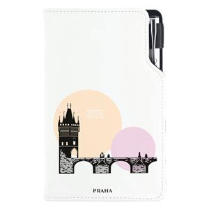 Diary DESIGN weekly pocket 2026 CZ - Prague
