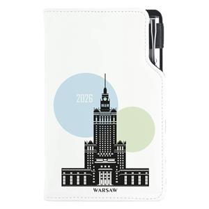 Diary DESIGN weekly pocket 2026 CZ - Warsaw