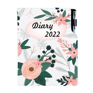 Diary DESIGN weekly special A5 2022 - Flowers