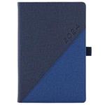 Diary DIEGO weekly A5 2024 Czech - blue/dark blue