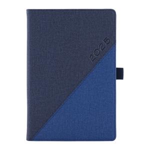 Diary DIEGO weekly A5 2025 Slovak - blue/dark blue