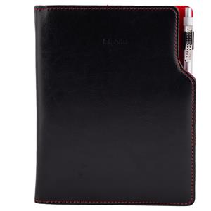 Diary Gap with ballpoint weekly A5 2016 Polish - black