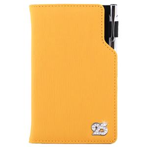 Diary GEP CRYSTAL weekly kapesní 2025 Polish - mustard