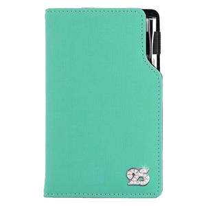 Diary GEP CRYSTAL weekly kapesní 2025 Slovak - mint