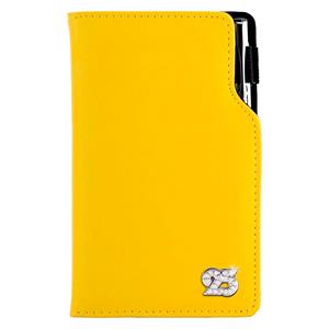 Diary GEP CRYSTAL weekly kapesní 2025 Slovak - yellow