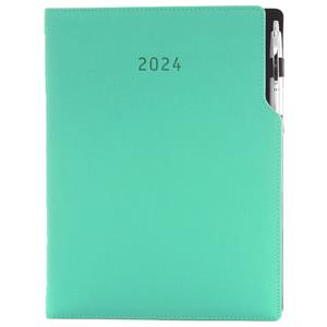 Diary GEP with ballpoint weekly A4 2024 - mint