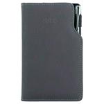 Diary GEP with ballpoint weekly pocket 2024 Polish - grey
