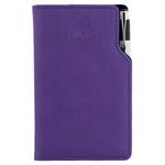 Diary GEP with ballpoint weekly pocket 2024 Polish - violet