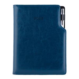 Diary GEP with ballpoint weekly special A5 2022 - dark blue