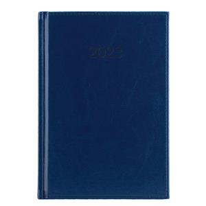 Diary LIBRA daily A5 2023 Polish - dark blue