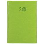 Diary LIBRA daily A5 2024 Czech - green