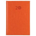 Diary LIBRA daily A5 2024 Czech - orange