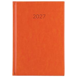 Diary LIBRA daily A5 2027 Czech - orange