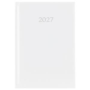 Diary LIBRA daily A5 2027 Czech - white