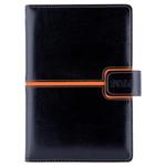 Diary MAGNETIC daily A5 2024 Slovak - black/orange