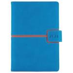 Diary MAGNETIC daily A5 2024 Slovak - blue/orange