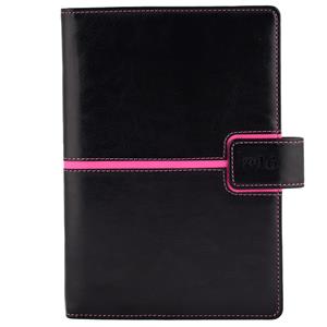 Diary Magnetic weekly A5 2016 Polish - black/pink