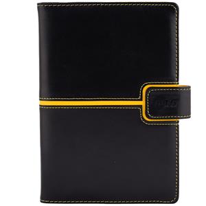 Diary Magnetic weekly A5 2016 Polish - black/yellow