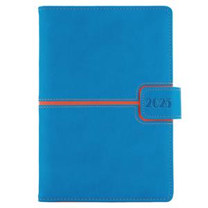 Diary MAGNETIC weekly A5 2025 Czech - blue/orange