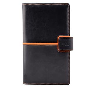 Diary Magnetic weekly pocket 2016 Polish - black/orange