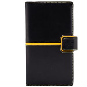 Diary Magnetic weekly pocket 2016 Polish - black/yellow