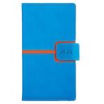 Diary MAGNETIC weekly pocket 2024 Polish - blue/orange