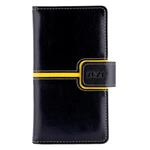 Diary MAGNETIC weekly pocket 2024 Slovak - black/yellow
